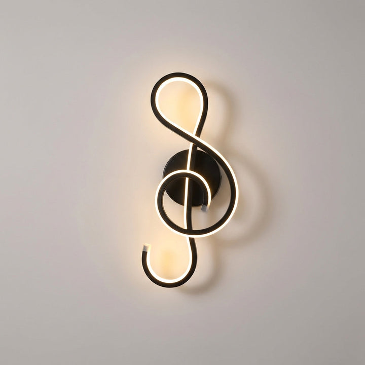 Unique aluminum and acrylic LED wall light, Serenova, a modern dimmable sconce for indoor spaces.