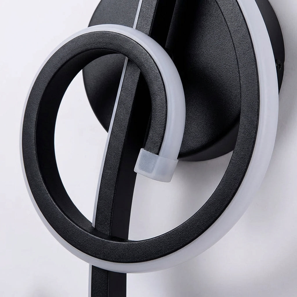 Serenova sculptural LED wall light, a stylish modern sconce offering warm, energy-efficient illumination.