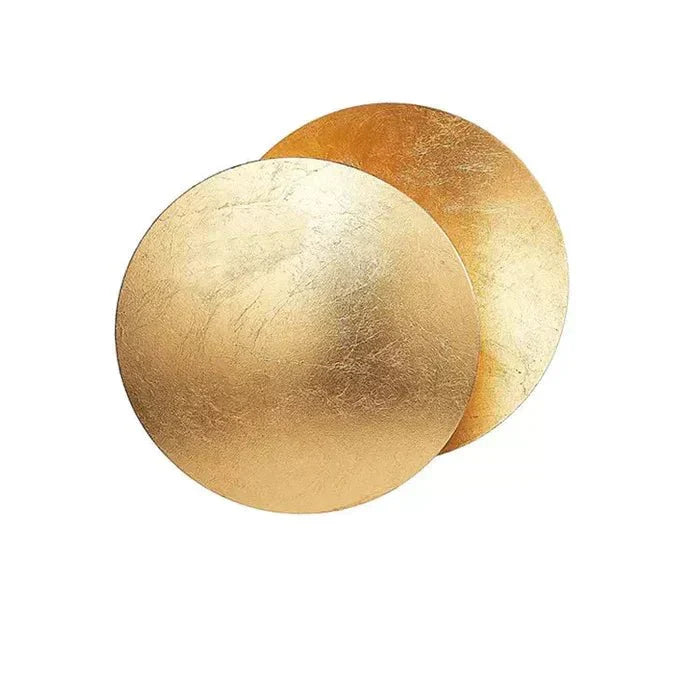 Unique celestial wall lamp, modern design with an eclipse motif and energy-efficient LED.