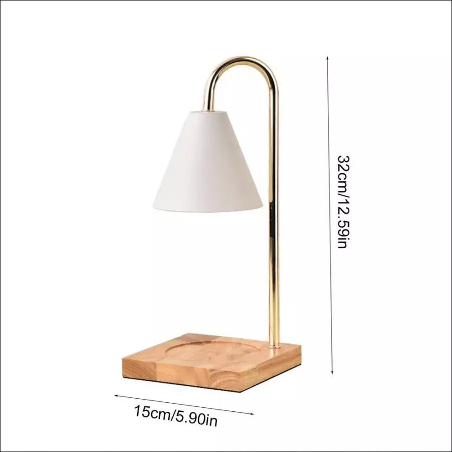 Elevate home ambiance with Sophia electric candle warmer lamp; a modern flameless solution for fragrance.