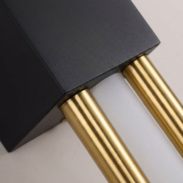 Sleek Glintory vertical wall sconce, providing warm ambient LED lighting for modern interiors.