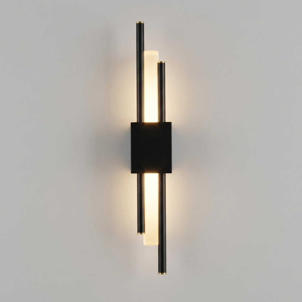 Contemporary home decor with Glintory's slim vertical LED wall sconce, ideal for indoor lighting.