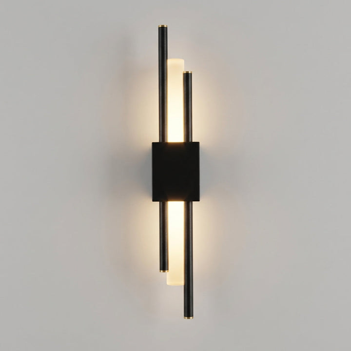 Contemporary home decor with Glintory's slim vertical LED wall sconce, ideal for indoor lighting.