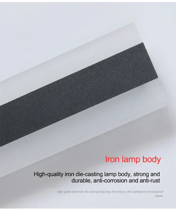 Stylish weatherproof LED wall lamp for outdoor lighting. Perfect garden & patio exterior light, energy-efficient.