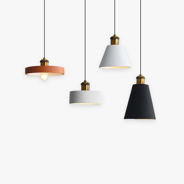 Morandi LED pendant light, perfect for modern home decor & stylish indoor lighting.