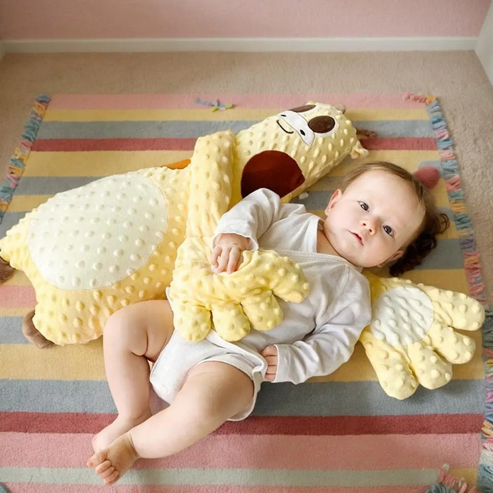 Nursery essential: Gentle motorized patting sleep aid for toddlers & babies, promoting restful sleep comfort.