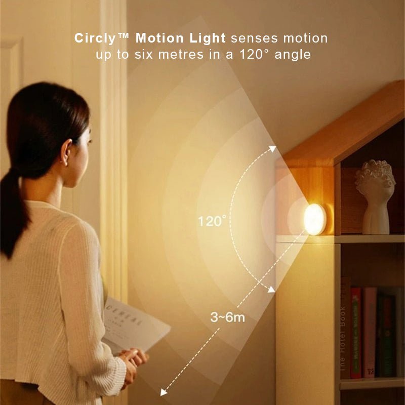 Sleek MoveLight wireless motion sensor LED light, perfect for smart home lighting, closets, and kitchens.