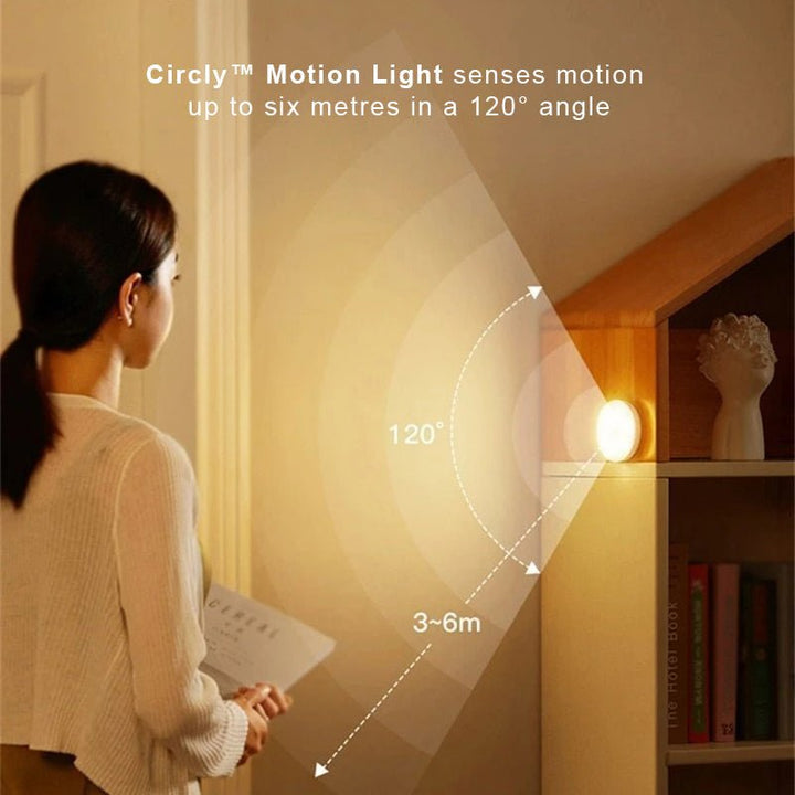 Sleek MoveLight wireless motion sensor LED light, perfect for smart home lighting, closets, and kitchens.