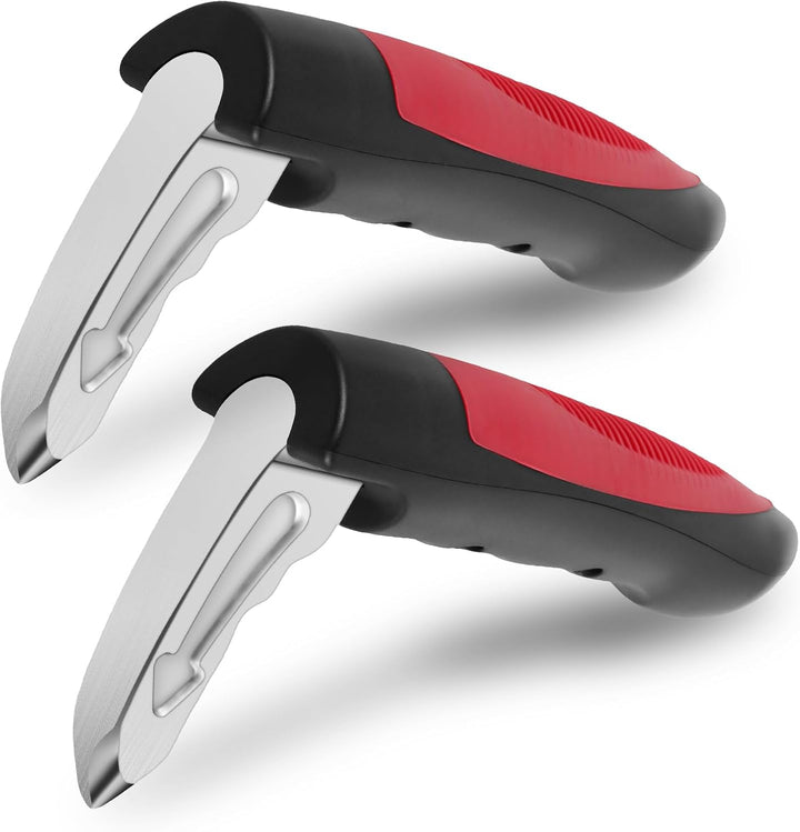 Moventa 2Pcs Car Safety Assist Handles with emergency tools, comfortable grip for auto safety
