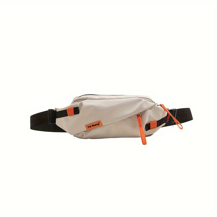 Water-resistant multi-color unisex crossbody sling bag. Compact travel bag for everyday carry essentials.