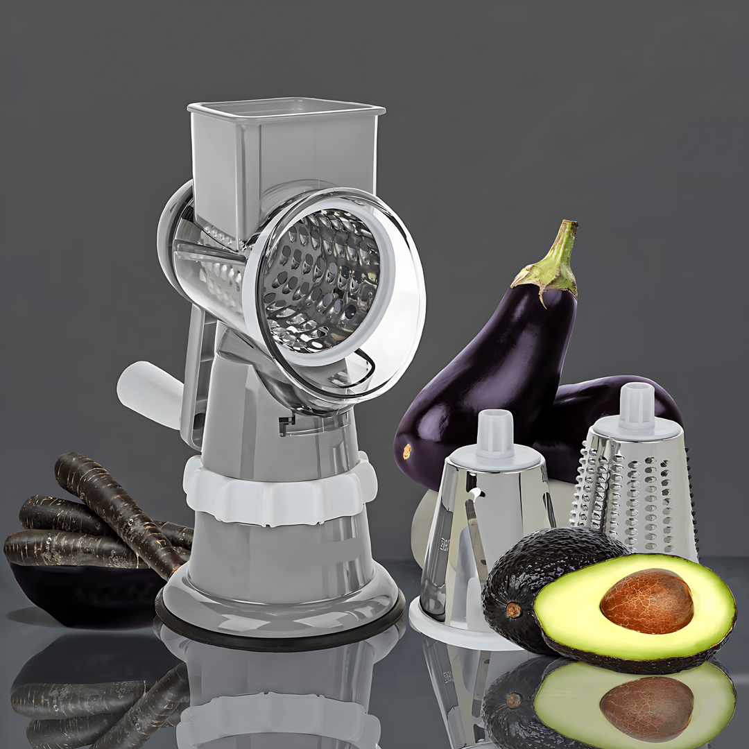 Multifunctional vegetable slicer for quick meal prep. SliceMate Pro makes chopping veggies effortless & safe.