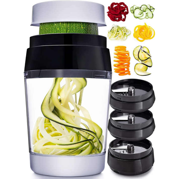 Essential kitchen gadget: vegetable spiral slicer for efficient food prep, healthy eating & tasty veggie noodles.
