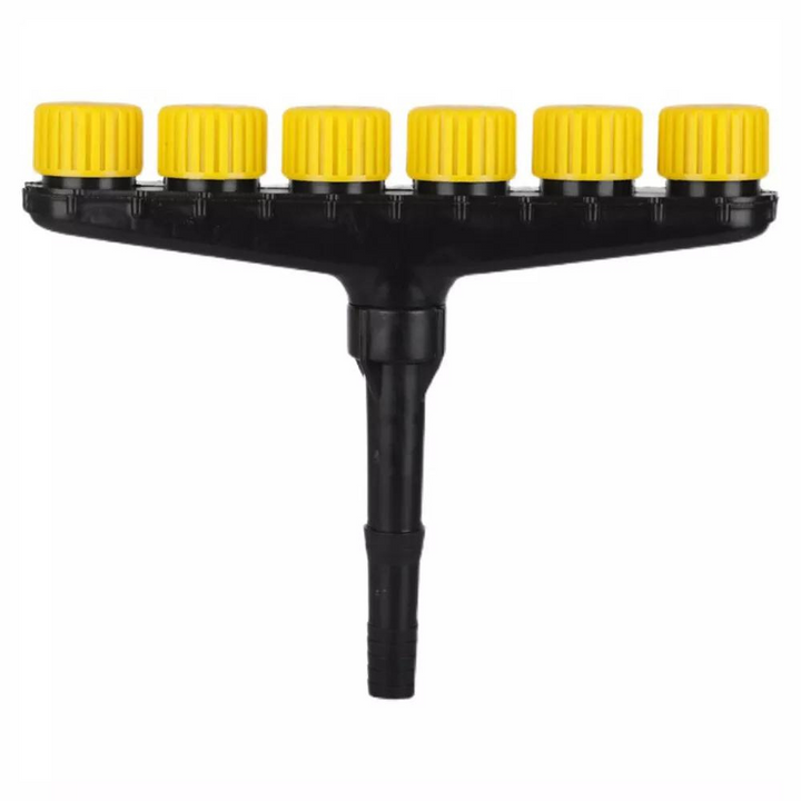 Multi-setting garden atomizer nozzle for hose, offering varied spray options for every garden watering need.
