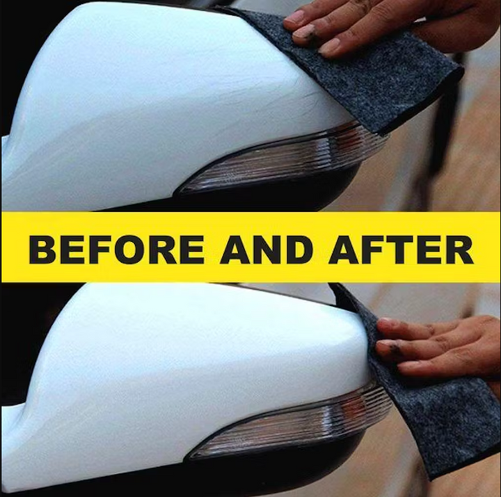 Premium nano cloth for auto detailing, removing car scratches & restoring vehicle paint effortlessly.