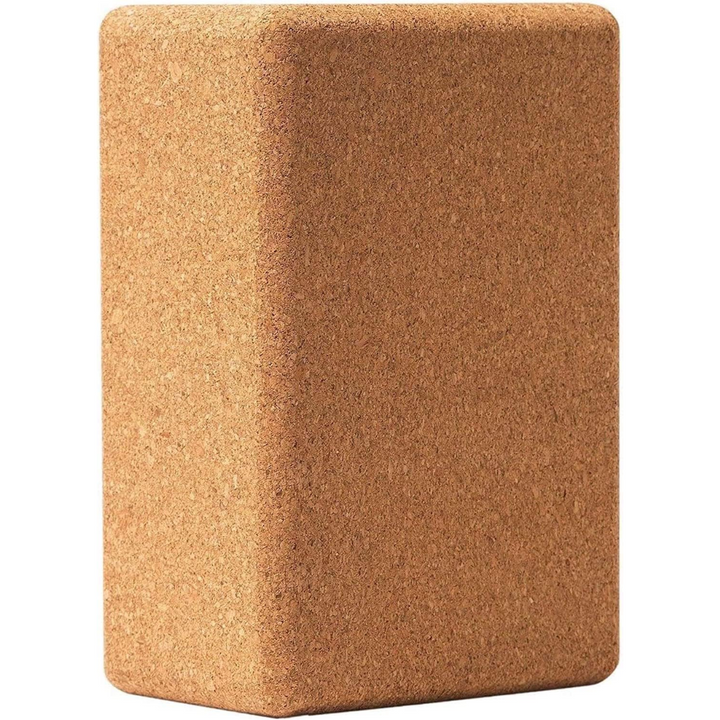 Eco-friendly cork yoga blocks (2-pack) for stretching, meditation & yoga; provides firm, non-slip support.