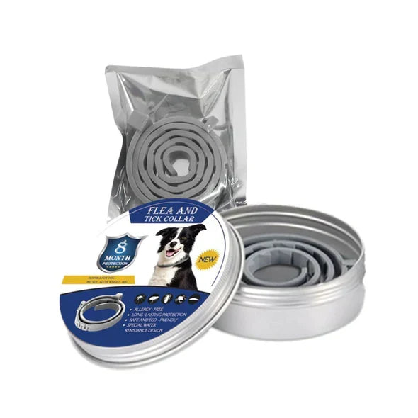 NaturalDefense Flea & Tick Collar for dogs & cats. Provides 8+ months of natural, waterproof pest protection.