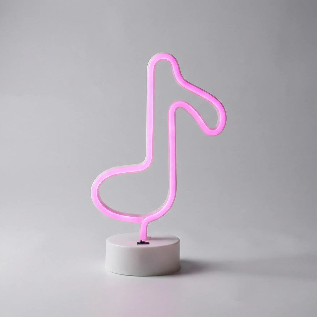 Neonova freestanding LED light in a living room setting, ambient home decor lamp