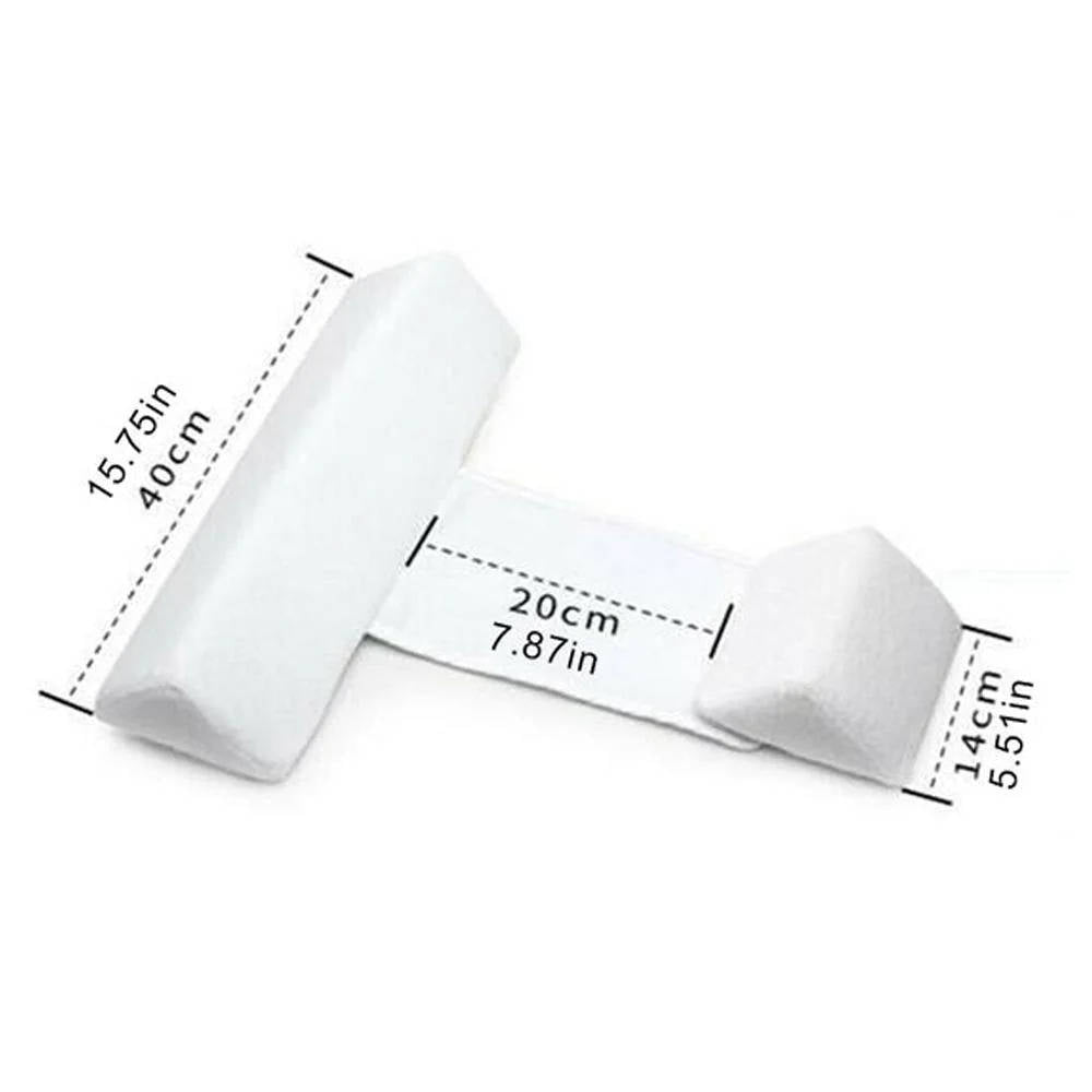 Complete view of the newborn baby side sleeper wedge for safe infant sleep.