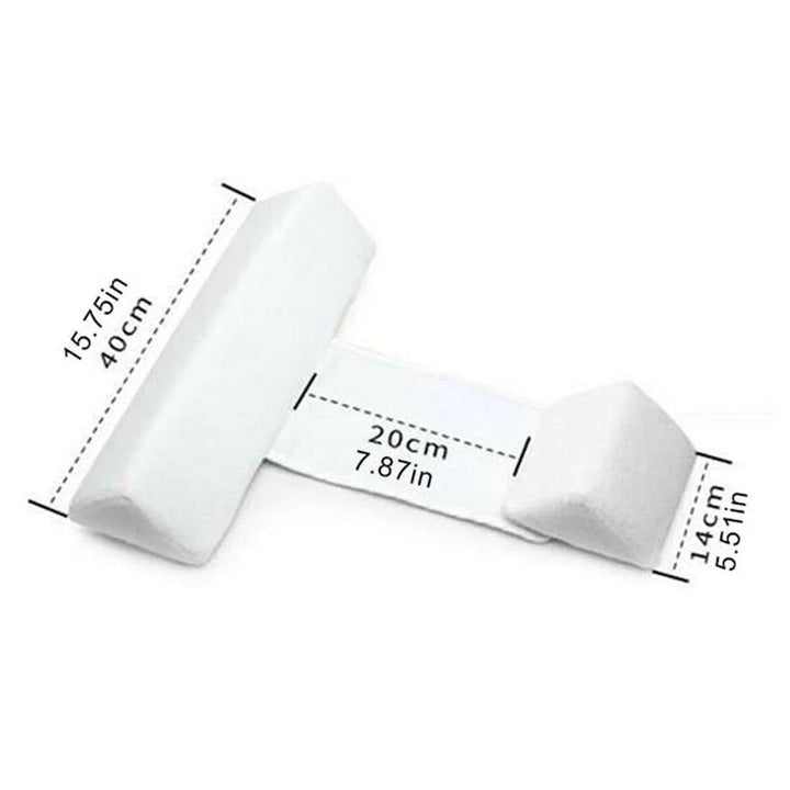 Complete view of the newborn baby side sleeper wedge for safe infant sleep.