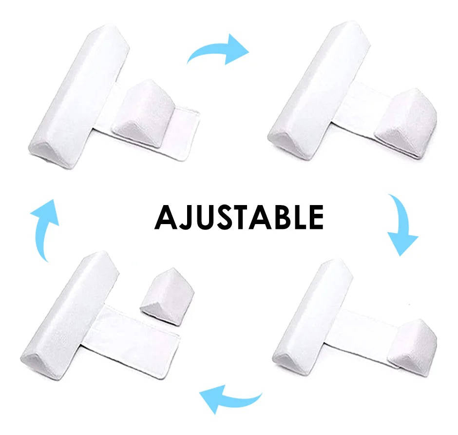 Adjustable baby side sleeper wedge, offering custom and secure support for newborns.