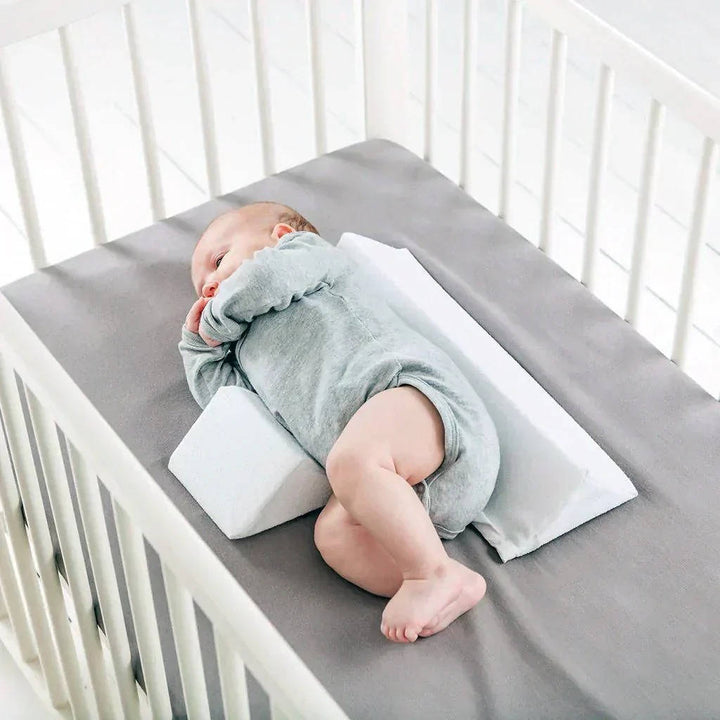 Soft, breathable newborn side sleeper wedge for ultimate comfort and support.