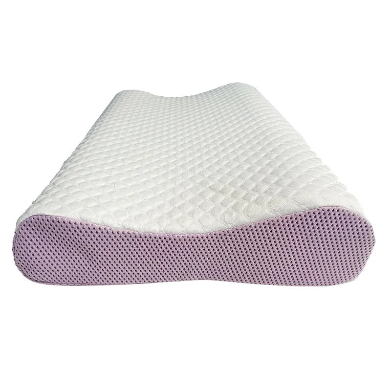 Adult breathable TPE pillow with zero-pressure support, ideal for neck comfort and anti-snore sleep