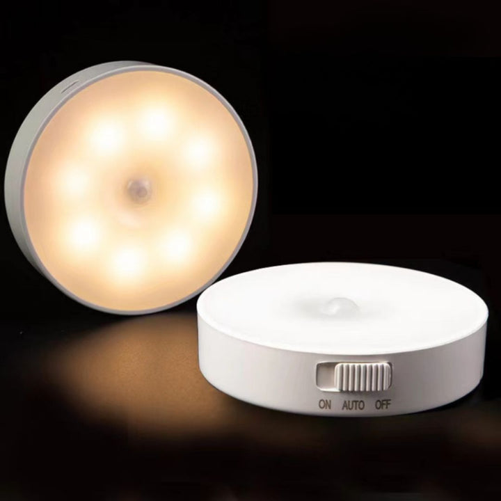 NiteSphere motion-sensing LED strip light, USB rechargeable, perfect for under cabinet or stair lighting