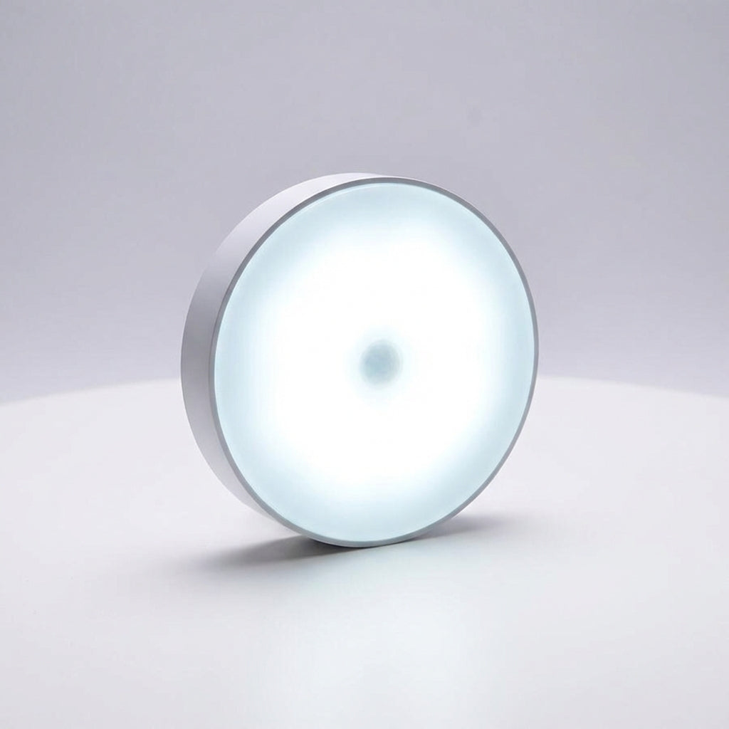 Multipurpose NiteSphere motion sensor light, USB rechargeable, providing soft LED lighting for any room