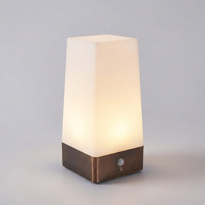 Nitewave motion sensor night light illuminating a dark space, bright LED, perfect for home convenience