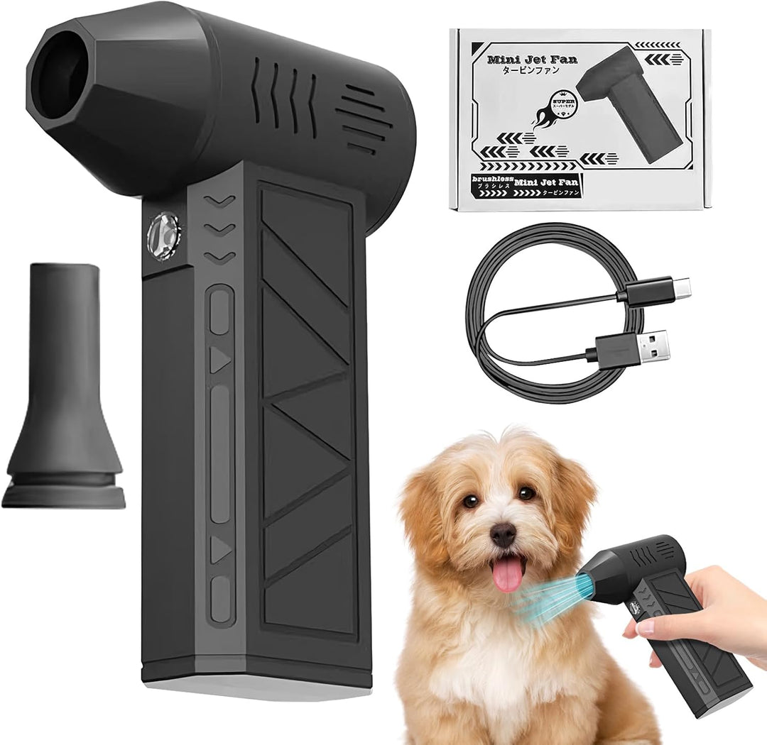Electric air duster with a long-lasting battery, suitable for extensive cleaning