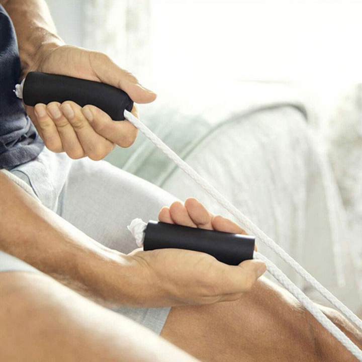 Unisex no-bend sock aid provides easy dressing for seniors, post-surgery, or anyone with limited flexibility.