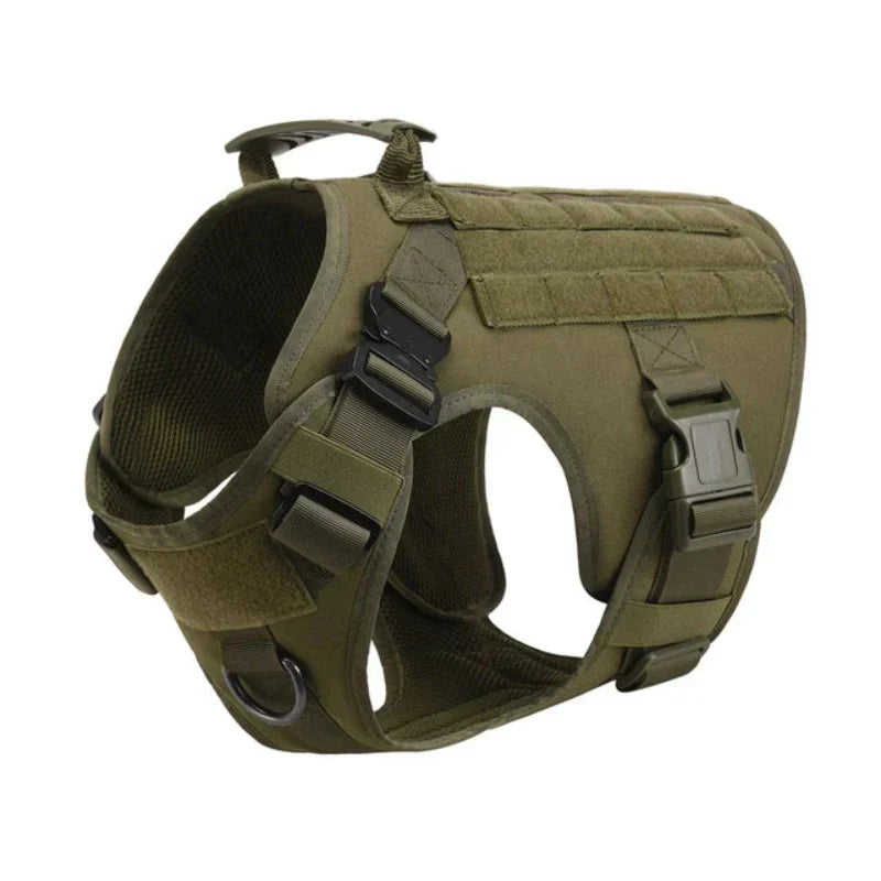No-pull dog training harness vest for enhanced control & comfort. Durable & adjustable for all dog sizes.