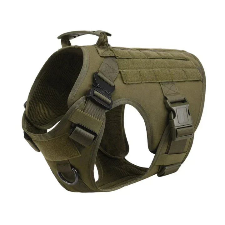 No-pull dog training harness vest for enhanced control & comfort. Durable & adjustable for all dog sizes.