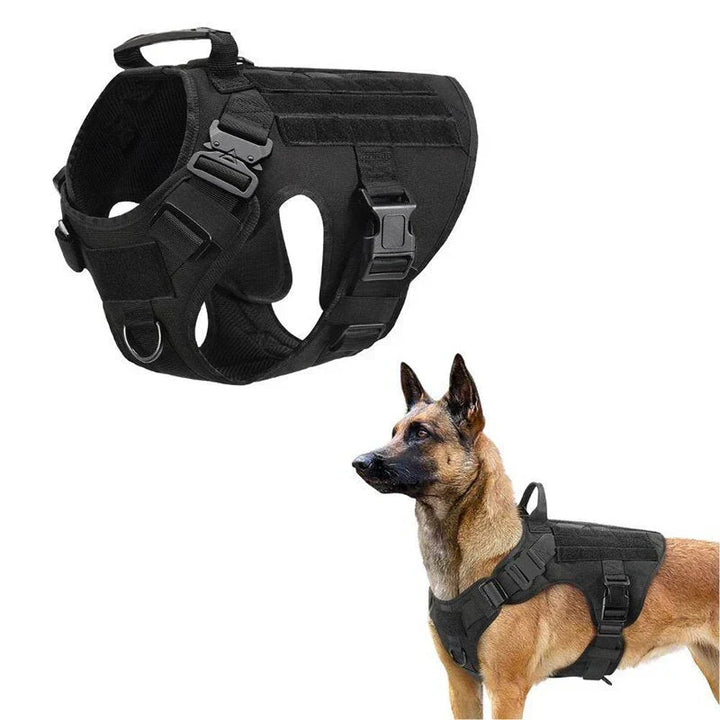 Effective dog training vest and no-pull harness, offering enhanced control and comfort for daily walks.