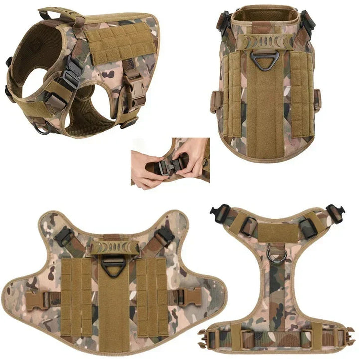 Front-clip no-pull dog harness for effective training, stopping pulling and ensuring comfortable walks.