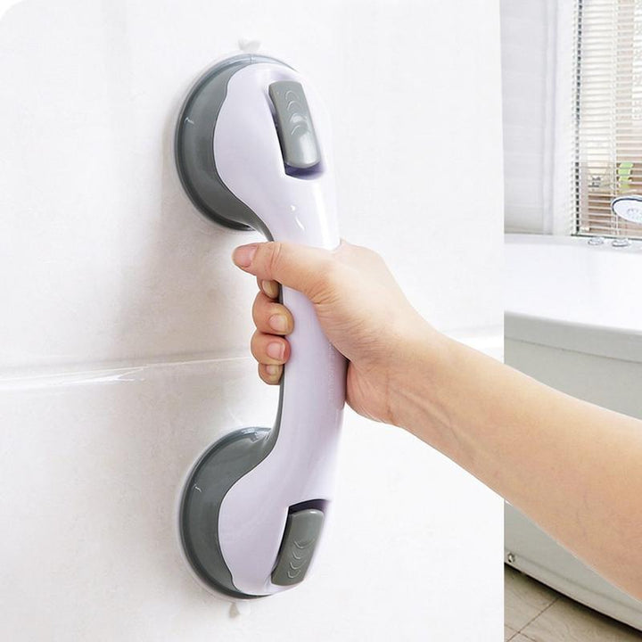 Durable non-slip grab bar for ultimate bath & shower safety. Easy-install suction handle, perfect for senior care.