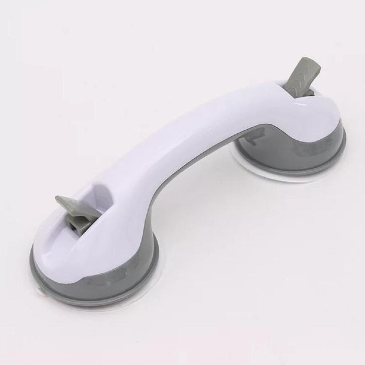 Universal non-slip grab bar for bath & shower safety. Quick-release suction cups provide strong, portable support.