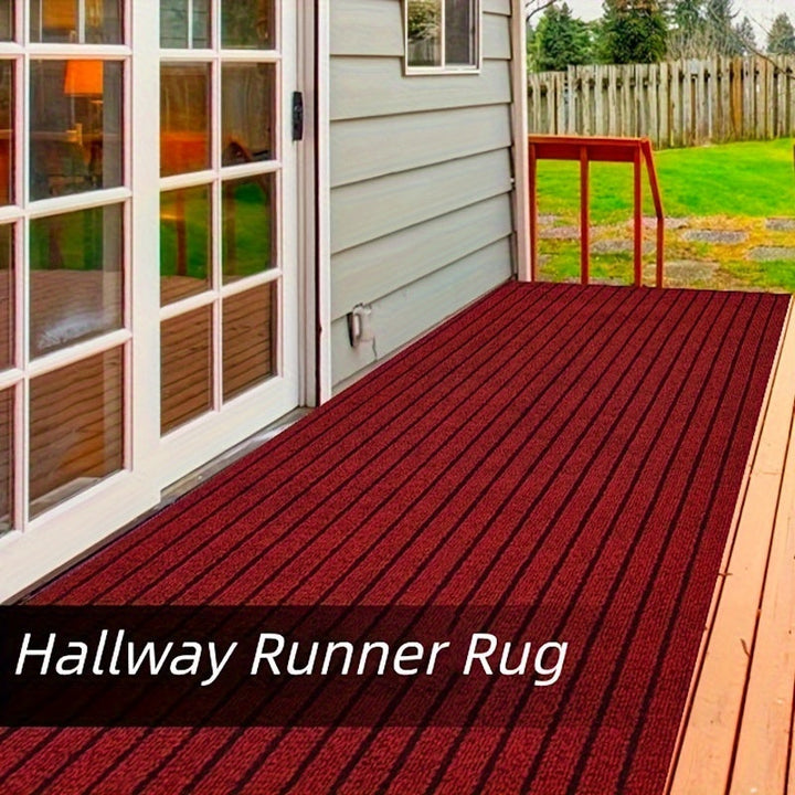 Easy-care hallway runner rug, washable & non-slip, perfect for active households.