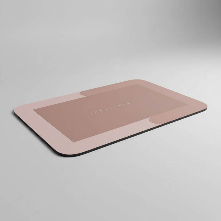 Stylish non-slip bath mat, quick-drying and absorbent for shower and tub