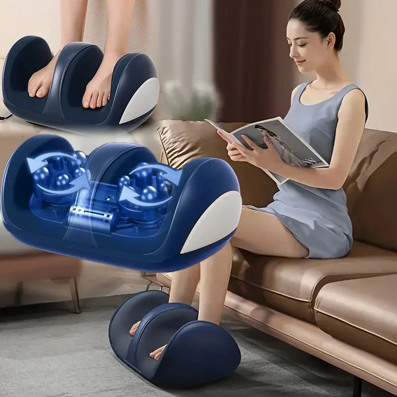 Orion Extra Large Electric Shiatsu Foot & Calf Massager with Heat for deep relaxation