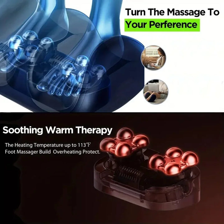 Home spa Orion foot and calf massager, extra large, with shiatsu and heat functions