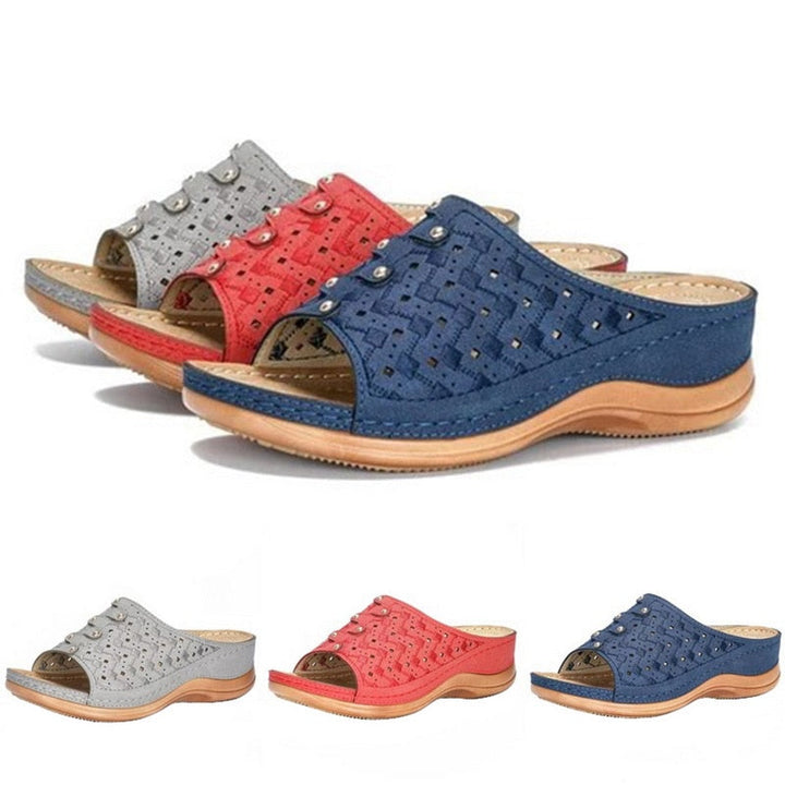 OrthoFlex women's orthopaedic support sandals, offering superior arch support for everyday comfort.