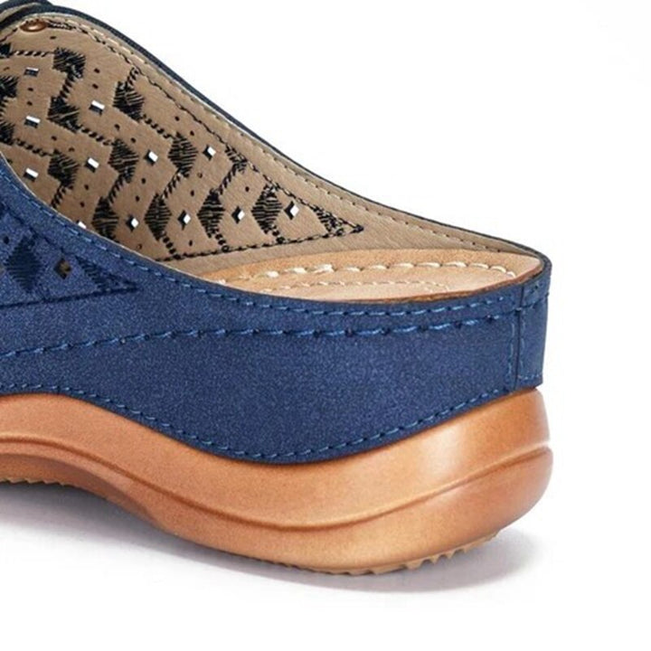 OrthoFlex women's casual orthopaedic sandals, designed for foot support and all-day comfort.