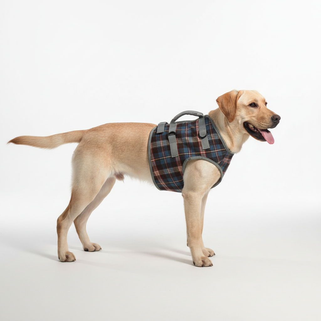 Dog rehabilitation front and hind leg harness for injury recovery & orthopedic support