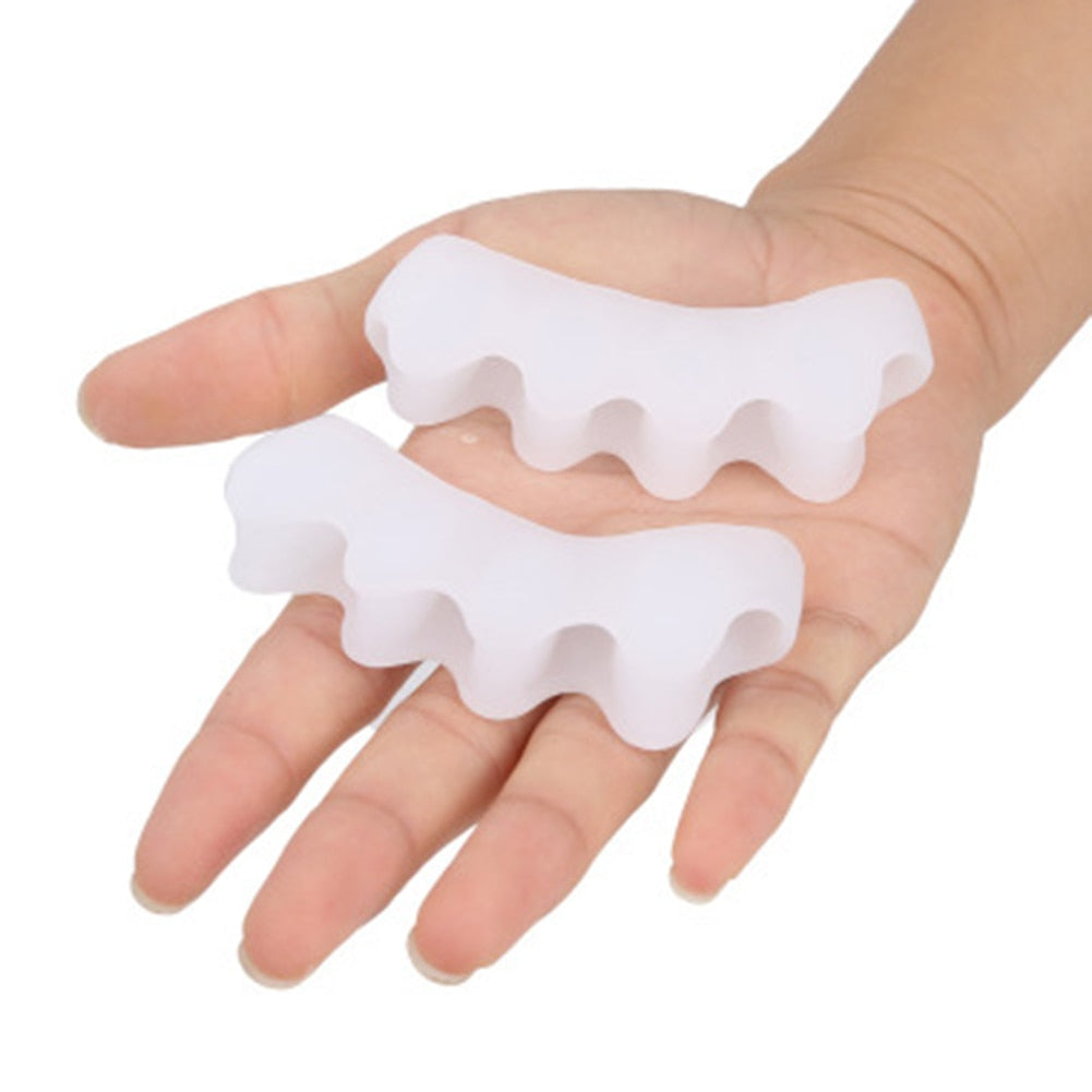Comfortable hammer toe brace and toe alignment splint for effective foot pain relief & daily foot care.
