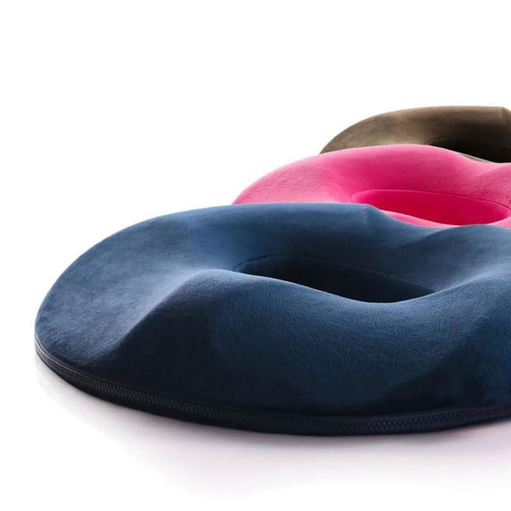 Unisex orthopedic chair cushion for superior comfort, tailbone support & effective back pain relief.