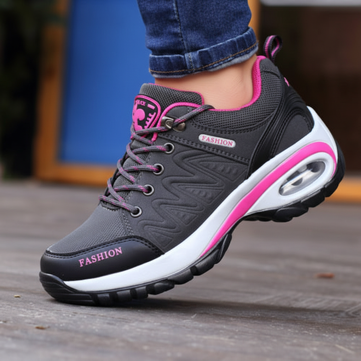 Heather women's athletic hiking shoe, orthopedic, perfect for walking and trails