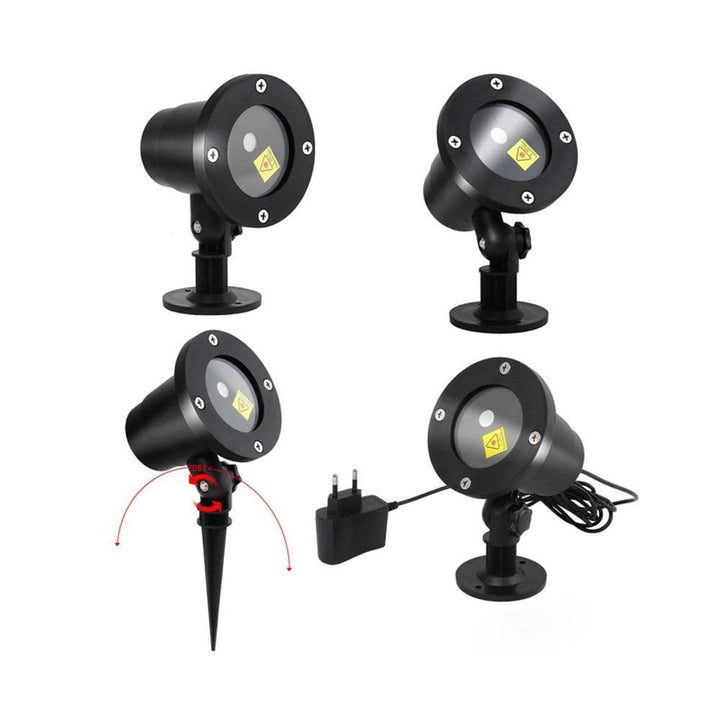 Festive outdoor laser light projector, perfect for vibrant Christmas lights & holiday decor.