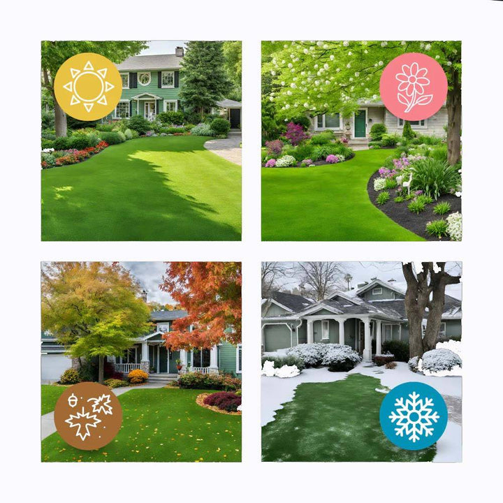 All-season Quick Fix green grass seed mat, essential garden supply for lush, fast-growing lawns.