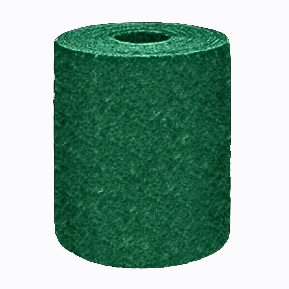 Unrolling the Quick Fix Green Lawn Seed Mat, ensuring rapid grass growth & lush, vibrant green lawns.